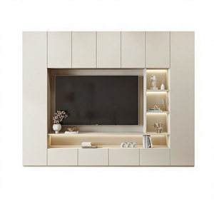 <span class=keywords><strong>Meuble</strong></span> TV moderne, table basse réglable, <span class=keywords><strong>meuble</strong></span> <span class=keywords><strong>de</strong></span> salon en verre, support mural pour divertissement, prix économique, salle à manger - Product Image 2