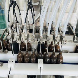 เครื่องบรรจุและขวดแก้วสีเหลืองอำพันใสขนาด100มล. <span class=keywords><strong>สาย</strong></span>การผลิตขวดแก้วสีเหลืองอำพันขนาด50มล. - Product Image 2