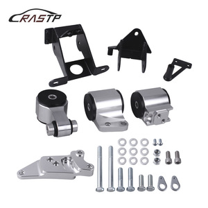 CRASTP แท่นยึดเครื่องยนต์อลูมิเนียมอัลลอยด์สำหรับฮอนด้า ซีวิค 06-11 K2 อะไหล่ทดแทน - Product Image 1