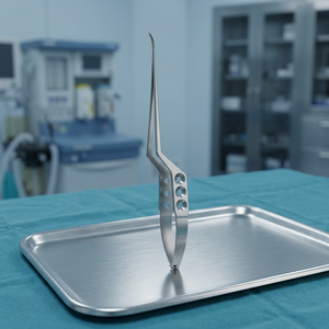 Porte-aiguille micro Yasargil Bayount 200 mm, kit chirurgical manuel |   Acier inoxydable de qualité supérieure - Product Image 2