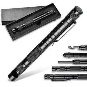 Cross-border best-selling outdoor self-defense tactical pen, car window breaking escape equipment, women's adventure survival - Product Image 1