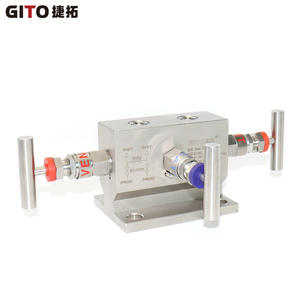 Vanne de réduction de pression à trois voies en acier inoxydable de type T, à bride simple, EJA - Product Image 1