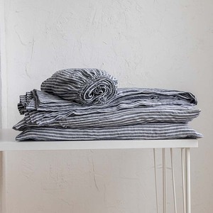 Groothandel 100% Linnen Luxe Beddengoed Laken <span class=keywords><strong>Set</strong></span> Steen Gewassen Aangepaste Logo En Kleuren Gemaakt Door 170Gsm - Product Image 1