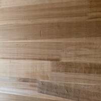 Panneau de bois lamellé en peuplier sur mesure, à jointure à doigts, haute stabilité, pour armoires modernes et design intérieur (vente en gros)