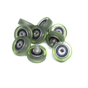 Roues à axe PU60826-7C1L8M6, accessoires pour meubles et fenêtres, roue coulissante 608RS - Product Image 2