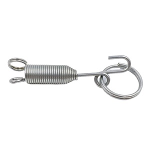 Gancho de Resorte de Acero Personalizado para Puerta, Uso Industrial, Galvanizado, para Fijar Jaulas de Conejos, Aves, Aves de Corral y Cobayas - Product Image 1
