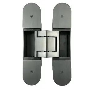 GD300 Heavy Duty 3D Adjustable Invisible Concealed Hidden 200 KG Armored Door Hinges