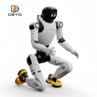 Robot humanoïde intelligent CBYD, mouvements flexibles à 6 axes, 25-30 DOF, étanche IP66, caméra interactive RGB pour l'éducation