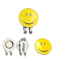 Marqueur de balle magnétique personnalisé XINGYANG GBM10 25MM en métal écologique avec clip pour chapeau, idéal pour le golf – Vente en gros