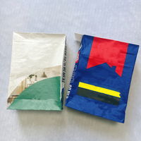 Woven Sack Cement Packaging Eco-friendly Kraft Paper Laminated PP Bag 10kg Agriculture Heat Seal Offset Printing
