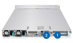 เซิร์ฟเวอร์แร็ค Supermicro 4U รุ่น RS700A-E13-RS12U รองรับซีพียู EPYC SP5 แบบสองซ็อกเก็ต 4 ช่องใส่ฮาร์ดดิสก์ พร้อมพาวเวอร์ซัพพลายสำรอง 1200W มีสินค้าในสต็อก - Product Image 2