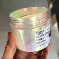 Pigment multichrome Aurora caméléon transparent éblouissant de qualité cosmétique