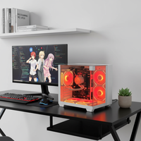 Boîtier PC Gaming en Verre Trempé OEM Pcooling Factory ATX USB3.0 Expédition Rapide Boîtier d'Ordinateur Tour Moyenne ATX