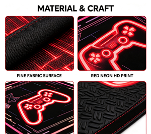 <span class=keywords><strong>Tapis</strong></span> de jeu en caoutchouc personnalisable pour ordinateur, livraison directe en stock, grand <span class=keywords><strong>tapis</strong></span> antidérapant pour salle de jeux, décoration de salle de jeux - Product Image 6