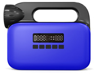 OEM JNQ-12 Kit de démarrage de secours tout-en-un pour voiture et moto avec écran numérique, lumière LED, sorties USB-A/USB-C, 2000 A de puissance de crête