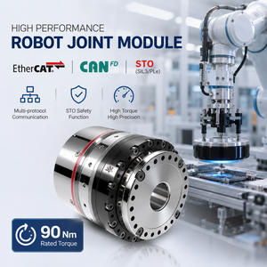 Protocole EtherCAT/CANFD avec actionneur articulé STO 90NM pour CNC, tourniquet - Product Image 1