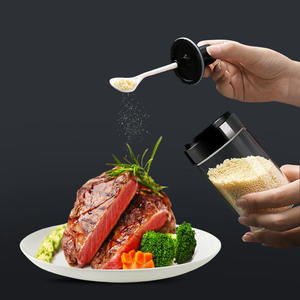 Contenedor de Almacenamiento de Cocina al por Mayor de 250 ml, Botella de Vidrio para Especias y Condimentos, Tarro Sellado para Sal y Azúcar con Cepillo y Cuchara, Recipiente para Aceite - Product Image 1
