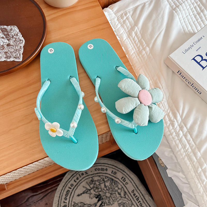 bleu + fleur bleu clair