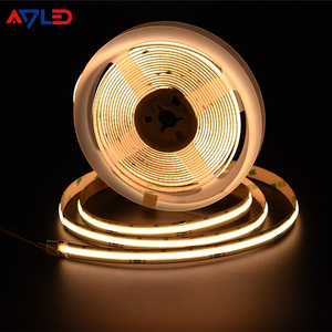 Dimmable CCT 2700K-6500K COB Led Strip Light DC24V COB Led Strip 3-<b>pin</b> Dotless Soft Light for Decoration - Product Image 1
