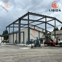 Taller Metálico Prefabricado Industrial, Proyecto de Ingeniería Real, Almacén de Estructura de Acero de Gran Envergadura