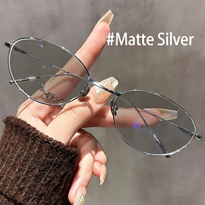 Lunettes de soleil œil de chat en métal à monture fine, Nouveautés 2026, Lunettes de soleil tendance pour femmes, Lunettes de soleil résistantes aux UV avec monture ultra légère - Product Image 4