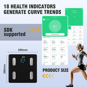 ब्लूटूथ डिजिटल डिस्प्ले बीएमआई फीचर के साथ पेशेवर बॉडी फैट स्केल के वजन को मापने के लिए अच्छी कीमत घरेलू तराजू - Product Image 3