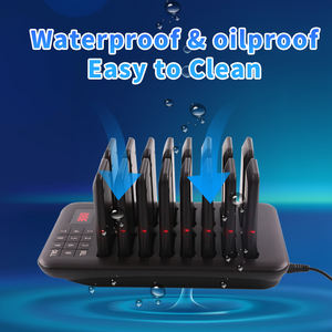 호텔 레스토랑 호출기 시스템 무선 대기열 전화 장거리 방수 충전식 서비스 부저 고객 웨이터 - Product Image 4