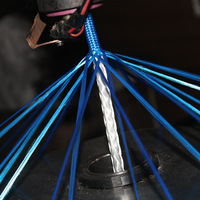 Corde flottante tressée en polyéthylène ultra-léger, résistante aux coupures, anti-abrasion, ultra-résistante pour la lutte contre les incendies