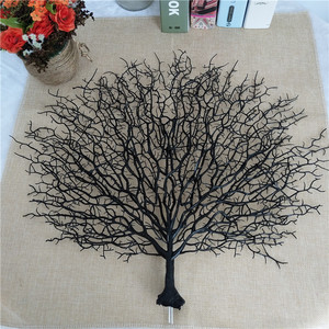 O-X409 ขายส่งกิ่งปะการังพลาสติกประดิษฐ์สำหรับตกแต่ง ขายดี กิ่งปะการังสีแดงสำหรับตกแต่งโรงแรม บ้าน งานแต่งงาน - Product Image 3