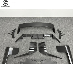 Nouveaux kits carrosserie en fibre de carbone sèche brillante à tissage sergé style M-Performance pour conversion de voiture M2 G87 2023-UP : spoiler, diffuseur, rétroviseurs - Product Image 2