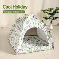 Tente pliable pour animaux de compagnie, maison de voyage pour chat et chien, légère, portable, lavable, lit rafraîchissant pour animaux de compagnie
