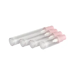 Zylindrische 5ML 10ML 15ML Rosa Farb sprüh pumpe Großhandel Parfüm flaschen AS 12ml Airless Pump flaschen