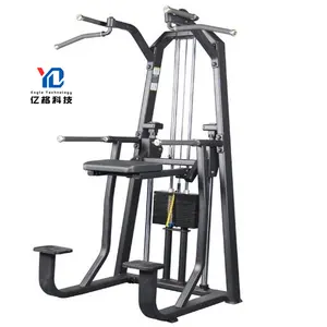 YG-1009 ticari spor salonu ekipmanları Fitness vücut yapı makinesi mukavemetli destekli dip çene makinesi