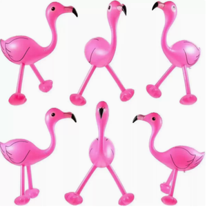 Accesorios para Fiestas de Piscina y Playa de Verano, <span class=keywords><strong>Flamingo</strong></span> Rosa Inflable, <span class=keywords><strong>Flamingo</strong></span> Inflable para Hawaianos - Product Image 2