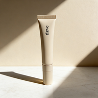 Tube en plastique personnalisé avec bille roll-on pour crème contour des yeux et brillant à lèvres, bouchon à vis 10ml/15ml/20ml 30ml/50ml, soins de la peau