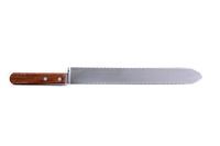 Outil d'apiculture de grattage d'extracteur de miel de couteau de débouchage de bord dentelé de 280mm