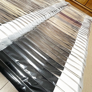 Balayage Biondo Dimensionale # T16AP16A/60A Extension Capelli Multicolore Invisibili Genius Wefts 18 Pollici 20 Pollici 22 Pollici 50g Trama RTS - Product Image 3