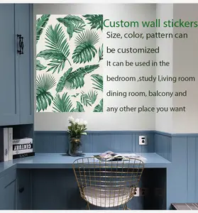 Great promotional decorative wall stickers with high quality that do not drop custom pattern colors