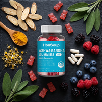 OEM Natuurlijke Pectine-gebaseerde Ashwagandha met Zwarte Peper voor Verbeterde Opname en Welzijn Ashwagandha Gummies