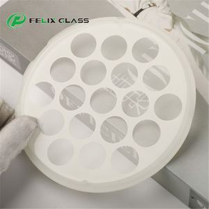 SM-038 Manufacturer Custom Tempered <b>Covering</b> Glass for Outdoor LED Spotlight 2mm-19mm Thickness Eco-Friendly & High Strength - Product Image 3