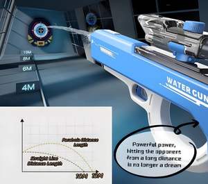 Korting Elektrische Waterpistolen Voor Kinderen Krachtige Waterspuitpistool Grote Capaciteit Automatische Speelgoedpistool Zomer Buiten Speelgoed Voor Kinderen - Product Image 6