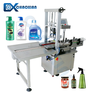 Capsuleuse automatique de bouteille en plastique Pulvérisation <span class=keywords><strong>Shampooing</strong></span> Pompe Vis Couvercle en plastique Bouchon de cosse Équipement de capsulage de bouteille - Product Image 3