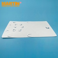 Cartes de support découpées, cartes HDPE, Inserts découpés, cartes de mandrin pour produits médicaux