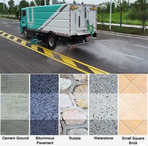 Camion balayeuse routière diesel 4x2 EV de haute qualité Shacman pour l'extérieur, petit camion aspirateur pour aéroports en Malaisie - Product Image 4