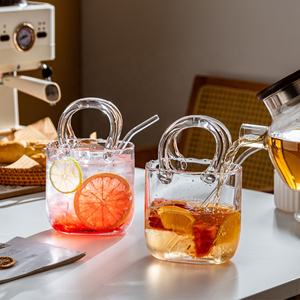 Petite pochette transparente créative en forme de verre à martini, sac à main en forme de verre à boisson aux fruits, verres à cocktail pour les cadeaux de fête à domicile - Product Image 3