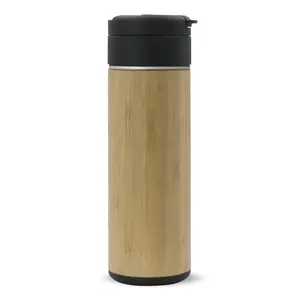 Borraccia Termica in Bambù - Merchandising Sostenibile - Product Image 2