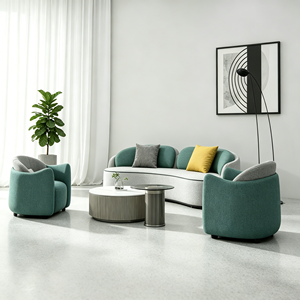 <span class=keywords><strong>Canapé</strong></span> moderne à une place, confortable, rembourré en <span class=keywords><strong>mousse</strong></span>, en tissu, <span class=keywords><strong>pour</strong></span> le salon - Product Image 2