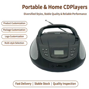 Reproductor de CD y Casetes Portátil Personalizado de Fábrica, Radio FM, Bluetooth, USB, AUX, Altavoz Estéreo para el Hogar, Estudio y Exteriores - Product Image 5