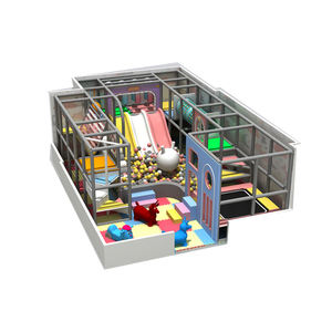 Equipo de juego suave para interiores comerciales PVC preescolar Piso Interactivo juegos para niños de 5 a 13 años ocasión de jardín - Product Image 1