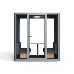 Cabines insonorisées multifonctionnelles durables UNIBOOTH, design moderne, espace de travail mobile, bureau, entrepôt, école - Product Image 1